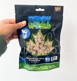 Puppy World Puppy World -  Foie D'Agneau Lyophilisé  100 g