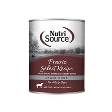 NutriSource NutriSource - Canne Sans Grains  ''Prairie'' Canard Et Dinde