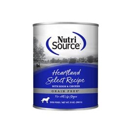 NutriSource NutriSource - Canne Sans Grains ''Heartland'' Bison Et Poulet