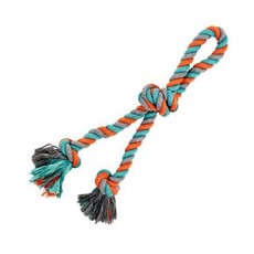 Bud'z Bud'z - Corde Avec 5 Noeuds Bleu-Orange-Gris