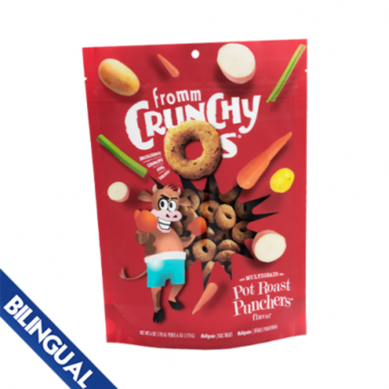 Fromm Fromm - Crunchy O's 170g - Multigrains - Boeuf Et Légumes