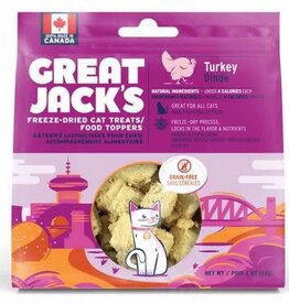 Canadian Jerky Company Great Jack's - Dinde Pour Chat