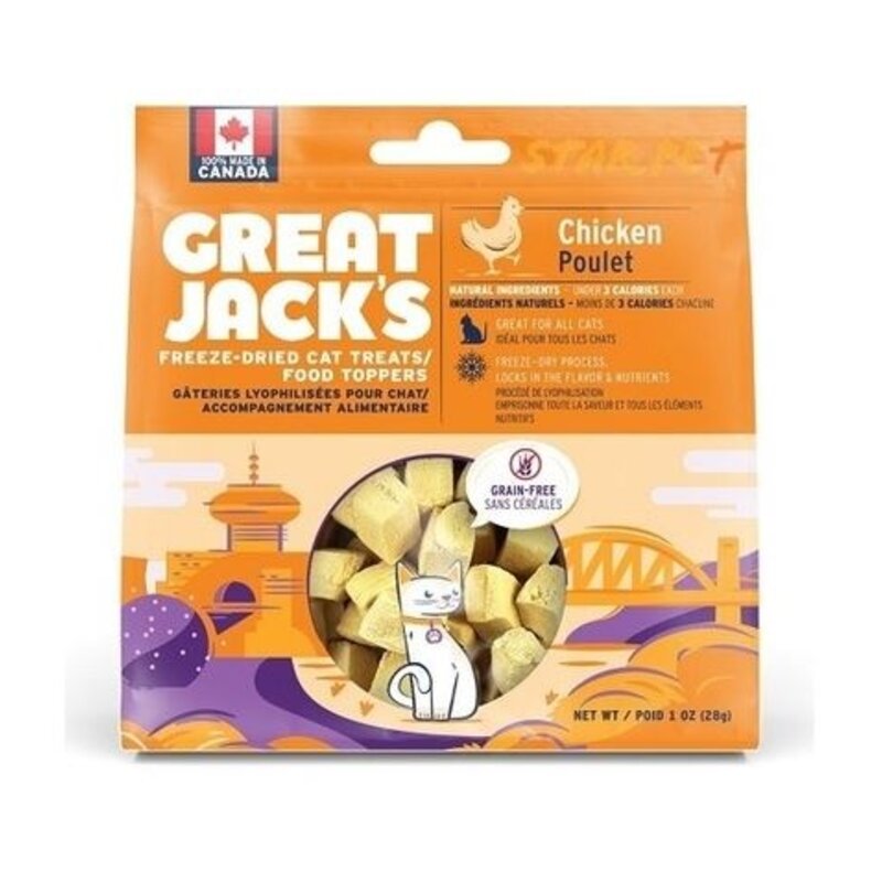Canadian Jerky Company Great Jack's - Poulet Pour Chat