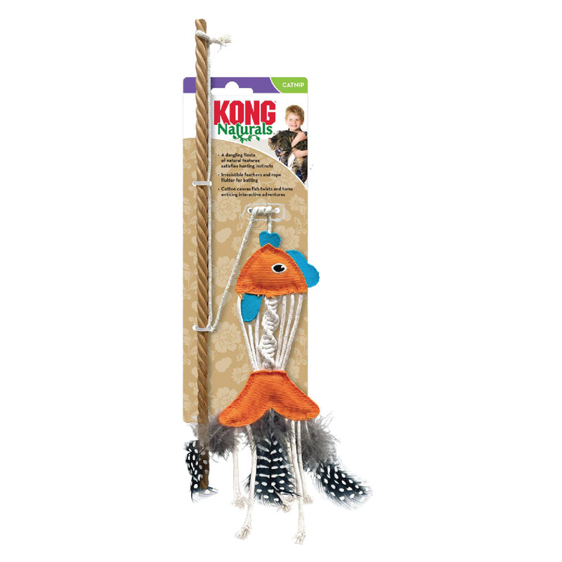 Kong Kong- Naturals  Canne Poisson Taquin