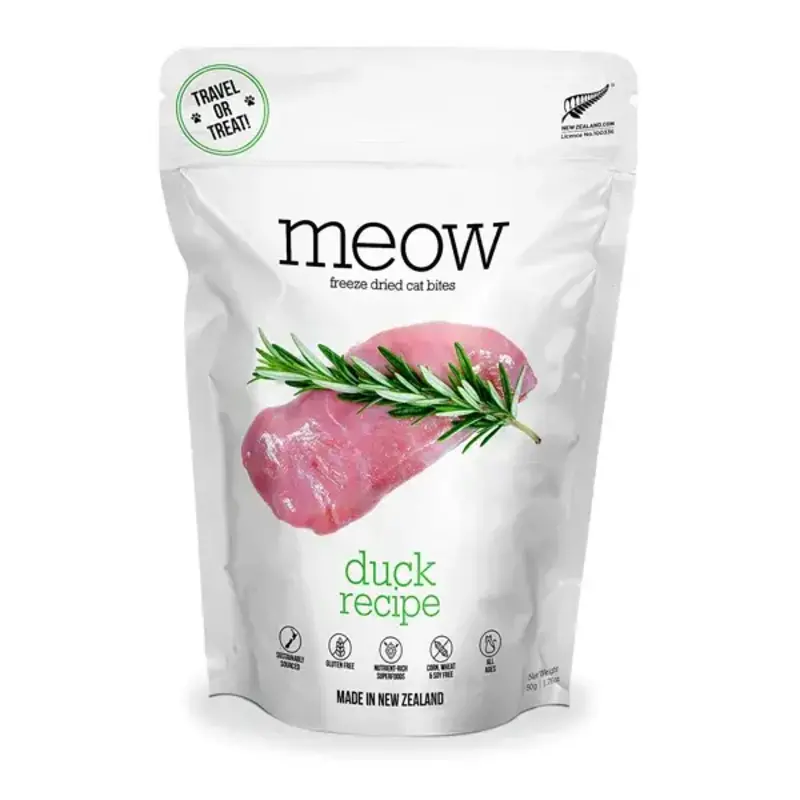 New Zealand Petfood New Zealand Petfood - "Meow" Canard 50g
