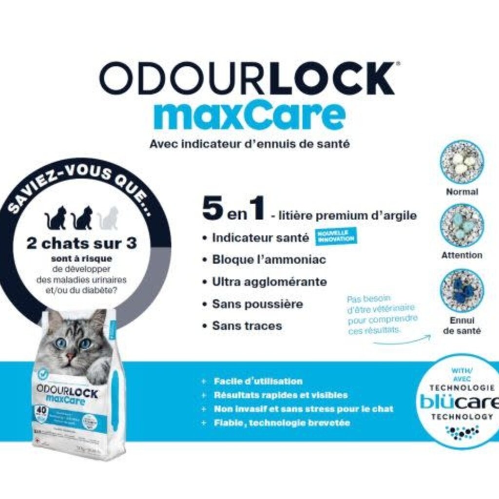 Intersand Intersand - Litière Odour Lock Maxcare 12 kg