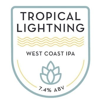 Wilmington Brewing Company Tropical Lightning West Coast IPA - 4 Pack