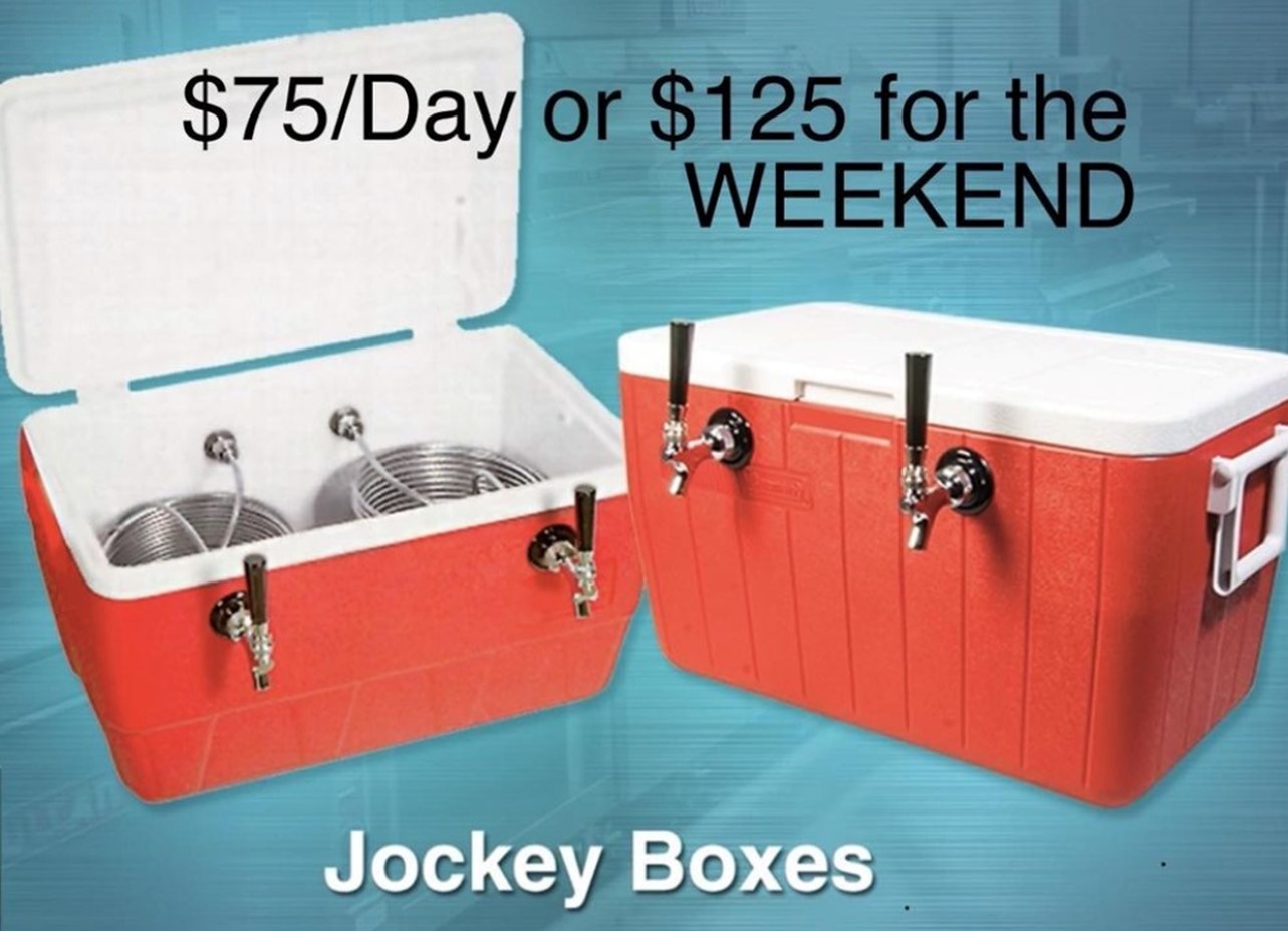 Double Tap Jockey Box Weekend Rental NexKeg