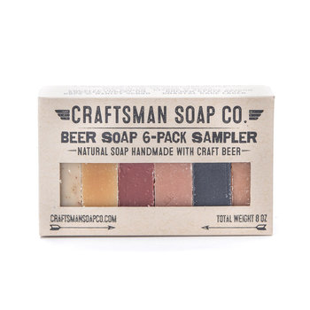 Craftsman Soap Co. Craftsman Soap Co.- Beer Soap 6 Pack Sampler