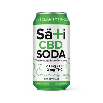 Säti Säti CBD Soda - Clarity Lemon-Lime 12oz Can