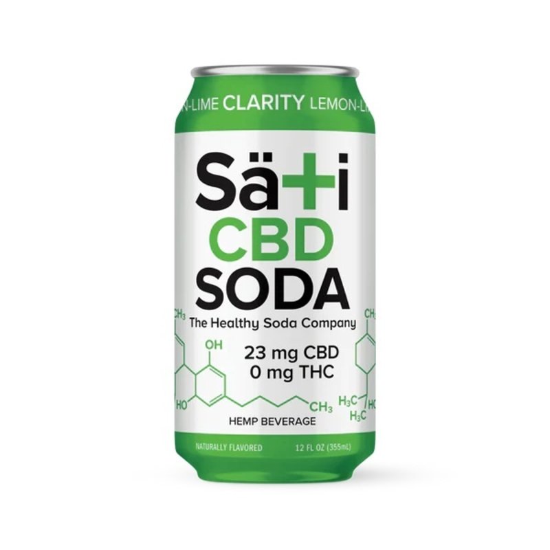 Säti CBD Soda - Clarity Lemon-Lime 12oz Can