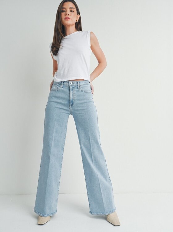 Plazzo Casual Wear Women Denim Palazzo, Bell Type Bottom, Size: Free Size  at Rs 320/piece in New Delhi