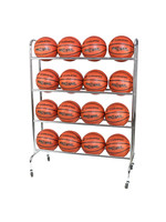 Champro Sports BALL RACK WITH CASTERS 4 TIER