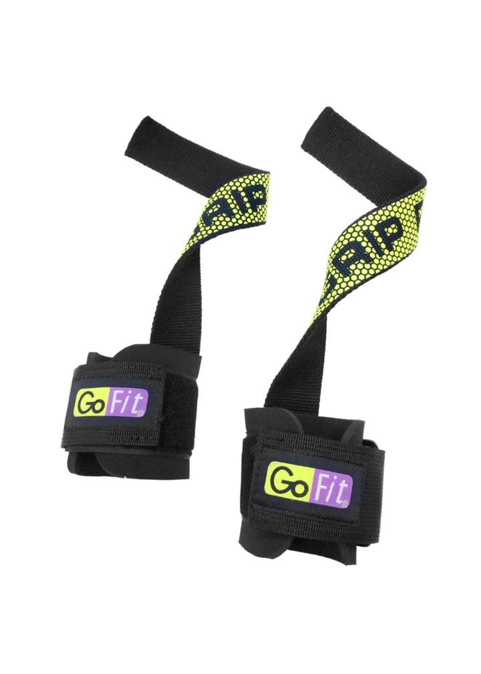 GoFit GOFIT RUBBERIZED LIFTING STRAPS