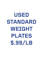 USED STANDARD WEIGHT PLATE