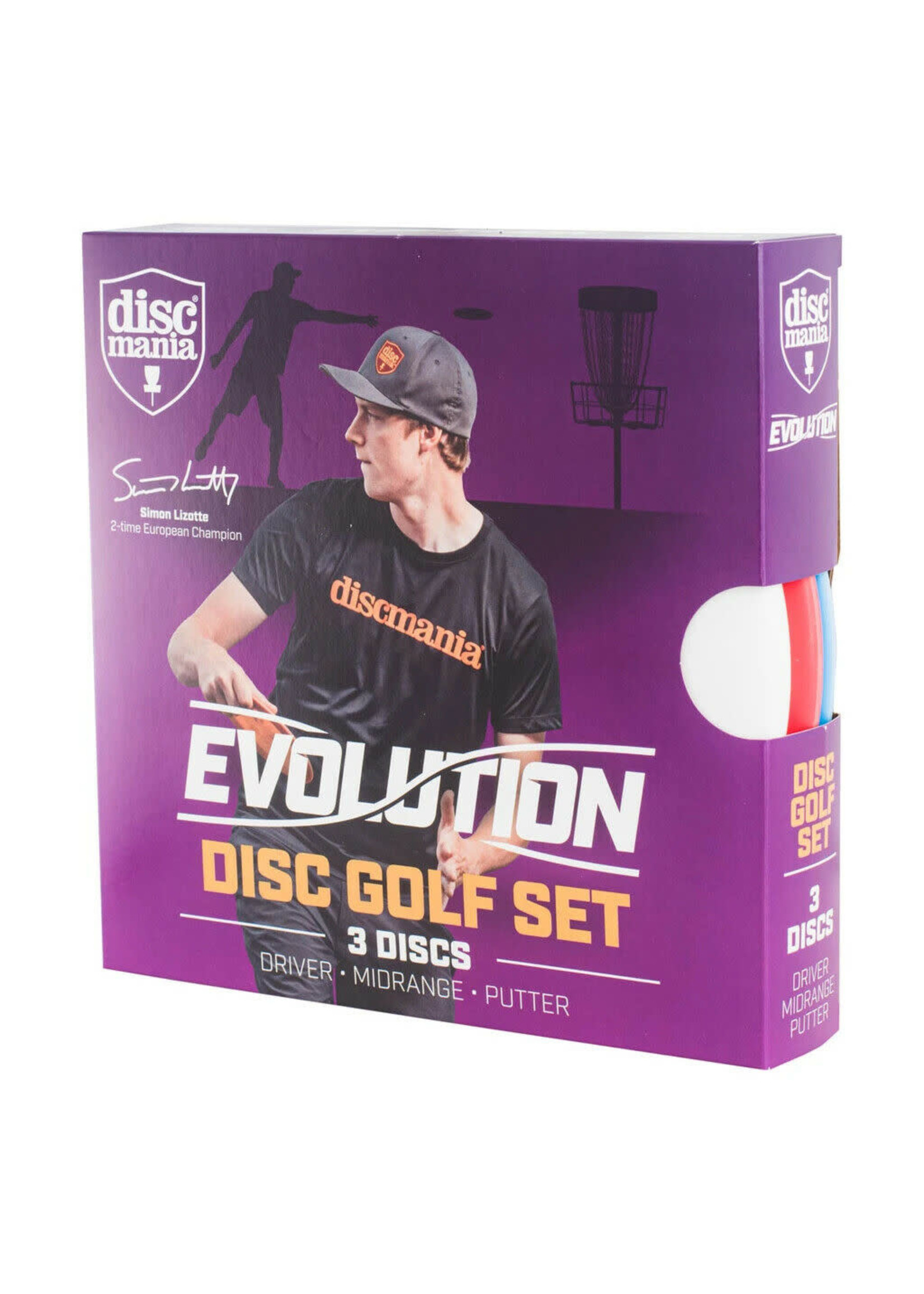 Discmania USA DISCMANIA EVOLUTION SET OF 3