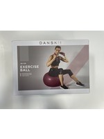 Danskin DANSKIN EXERCISE BALL 65CM RED