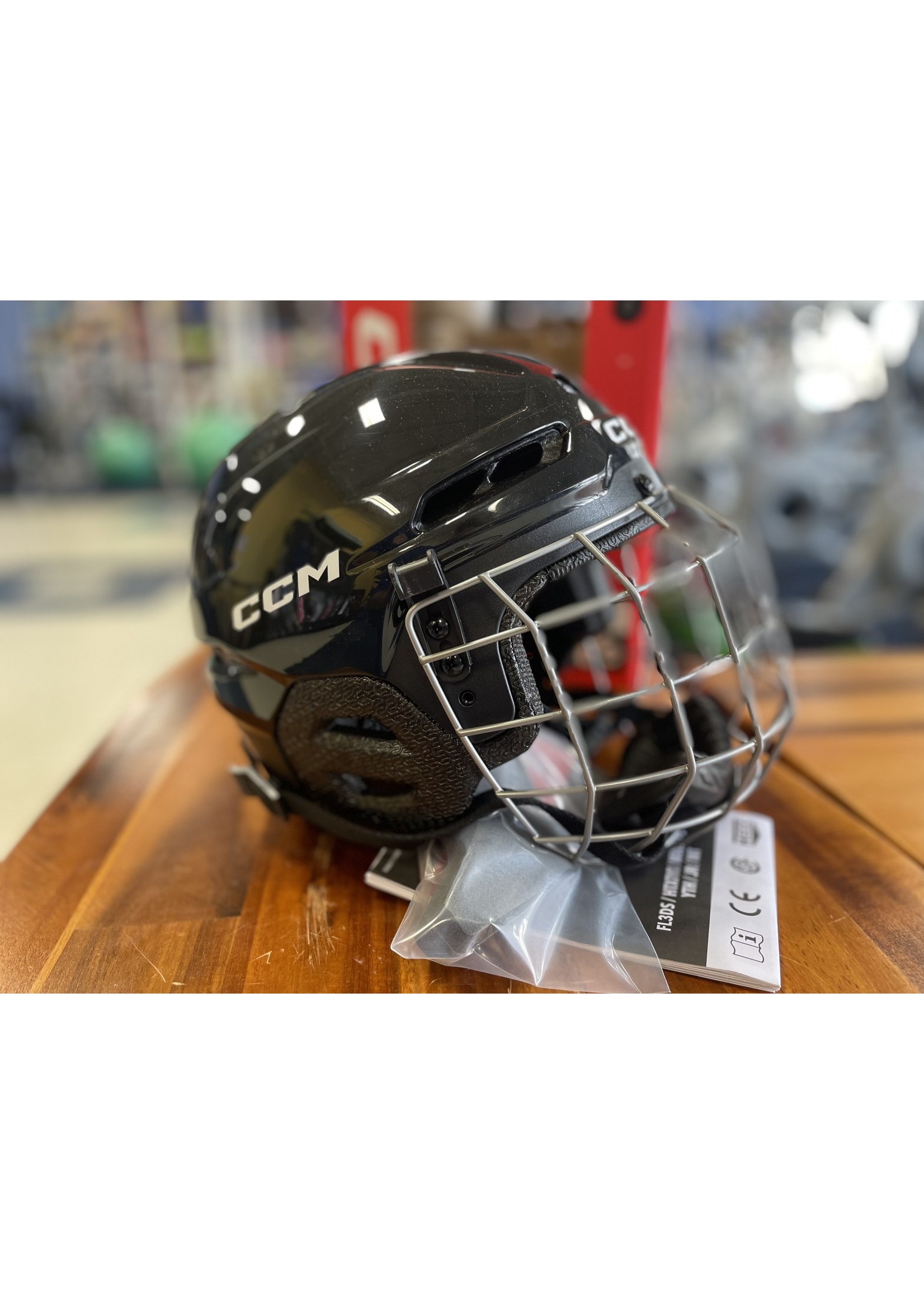 CCM Hockey CCM MULTI SPORT HELMET W/ MASK 6-6.5"