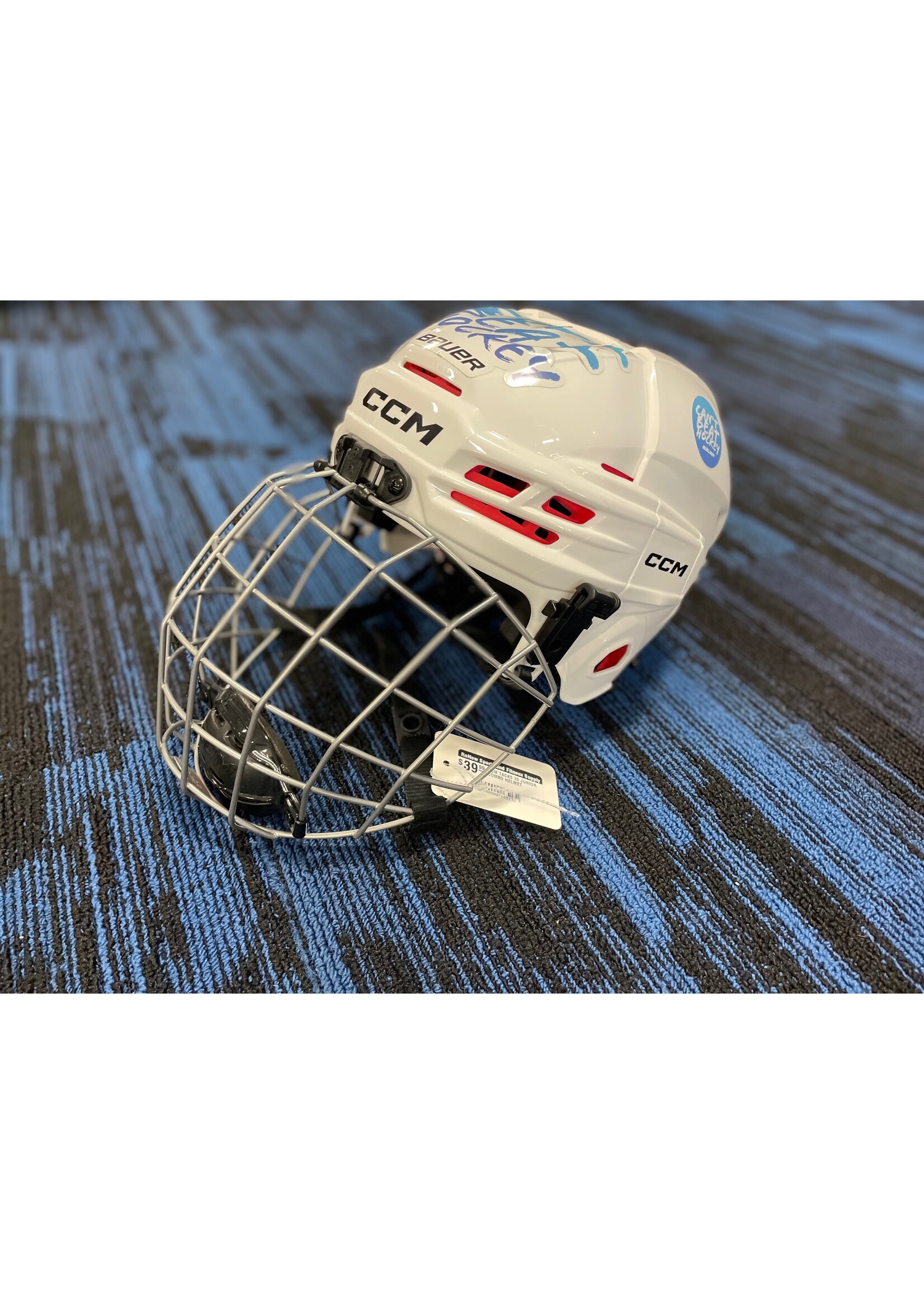 CCM Hockey CCM TACKS 70 JUNIOR COMBO HELMET