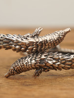 Silver Pangolin Bracelet small