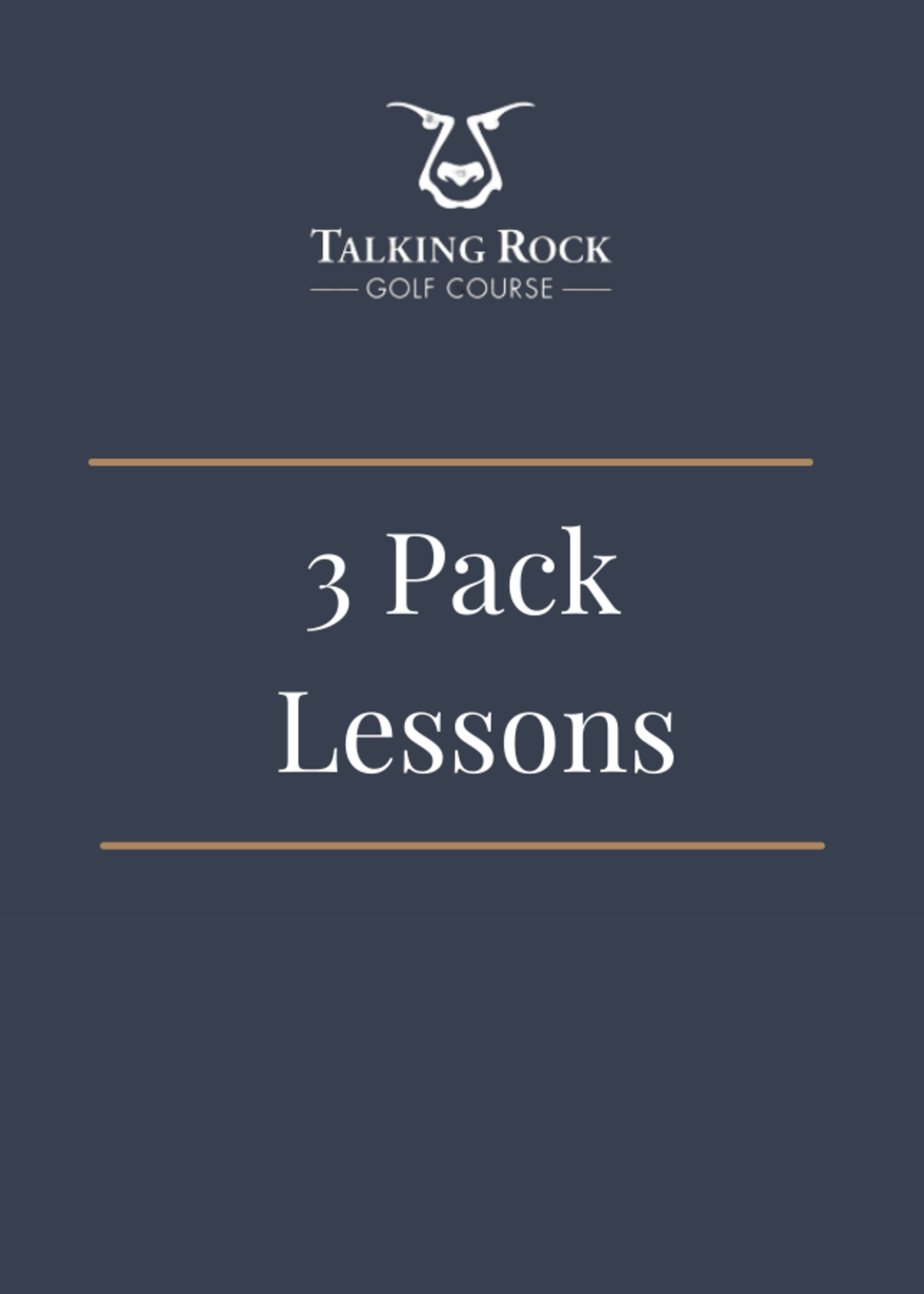 Private Lesson - 3 Pack