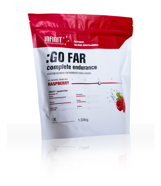 INFINIT NUTRITION GOFAR BAG RASPBERRY FLAVOUR