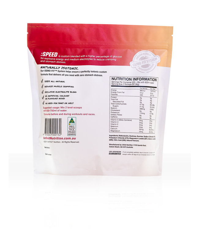 INFINIT NUTRITION SPEED BAG WATERMELON 1.34KG