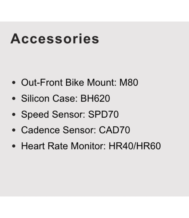 IGS GPS CYCLING COMPUTER 620