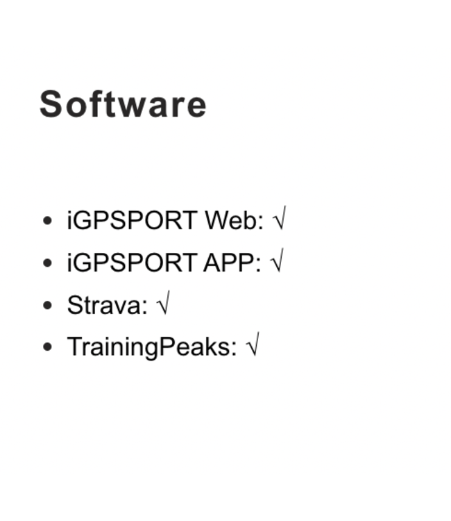 IGS GPS CYCLING COMPUTER 620