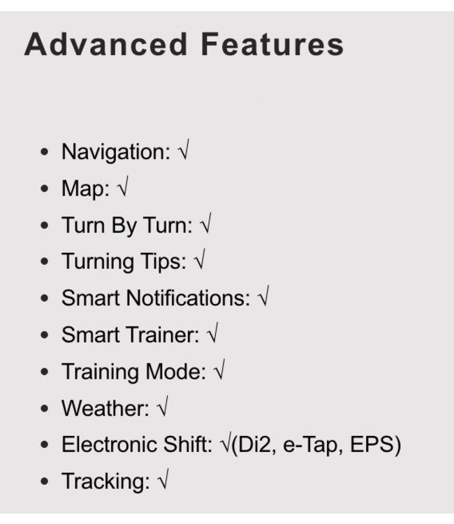 IGS GPS CYCLING COMPUTER 620