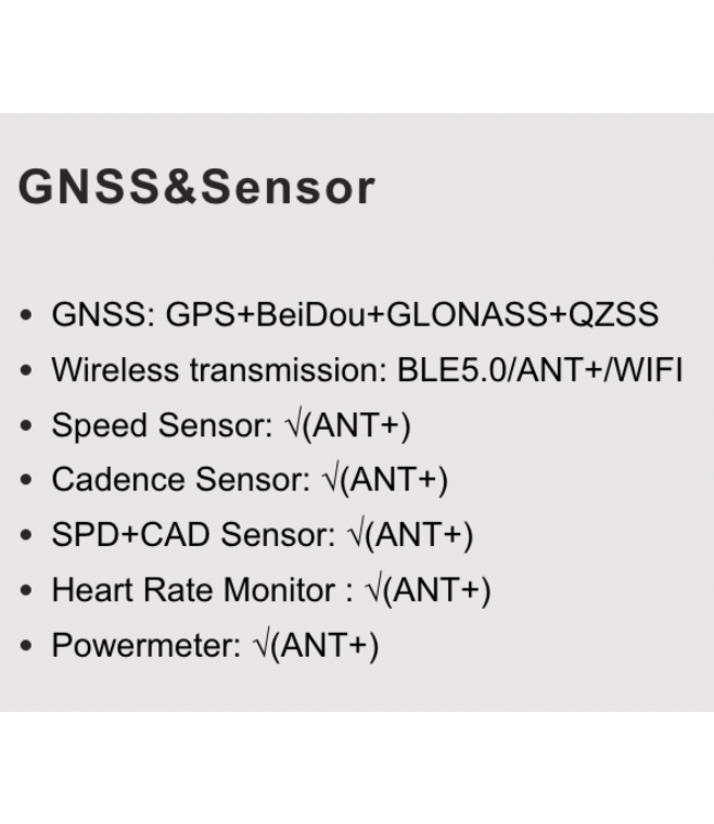 IGS GPS CYCLING COMPUTER 620