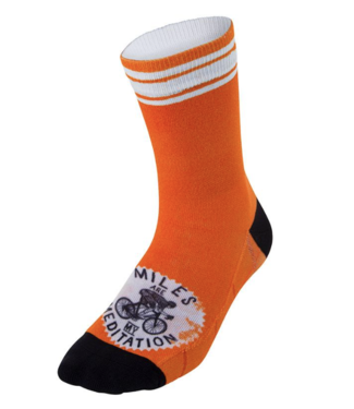 CYCOLOGY SOCKS - MILES ARE MY MEDITATION