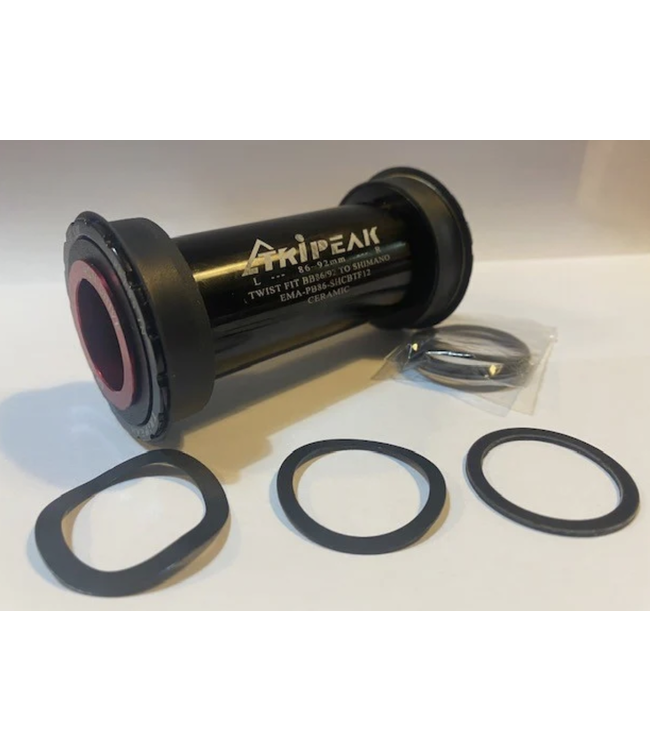 TRI PEAK 3 IN 1 CERAMIC BOTTOM BRACKET BB86 41mm 24/DUB/30
