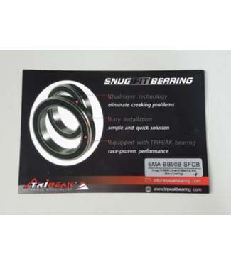 TRIPEAK BOTTOM BRACKETT EMA-BB90-SFSB SNUG FIT