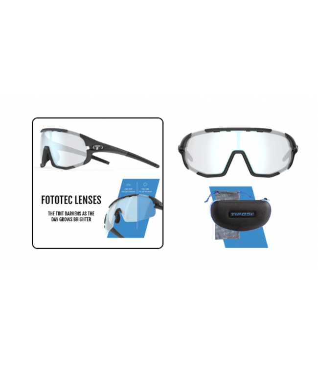 TIFOSI SLEDGE MATTE BLACK CBFO