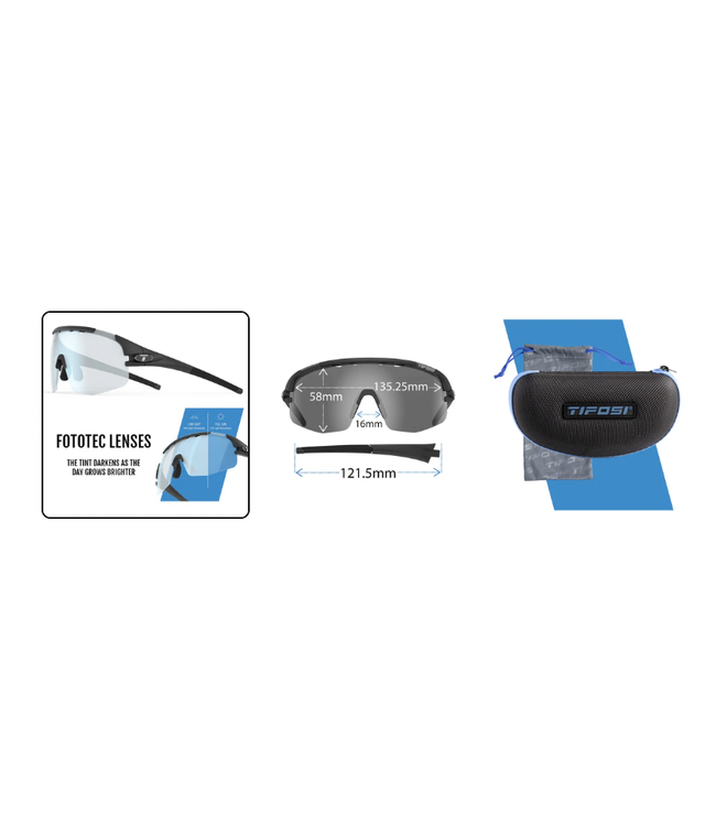 TIFOSI SLEDGE LITE BLACK CBFO