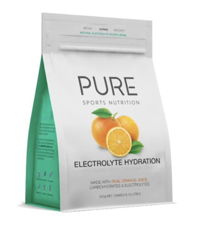 PURE ELECTROLYTE HYDRATION 500g ORANGE