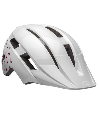 BELL BELL SIDETRACK II LT WHT STARS (CHILD)