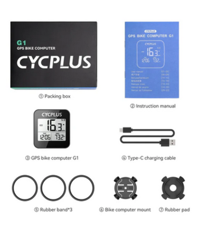CYCPLUS GPS G1 COMPUTER