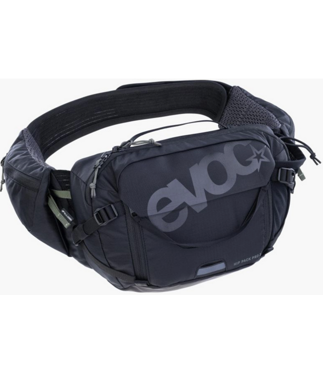 EVOC HIP PACK 3L + 1.5L BLADDER BLACK