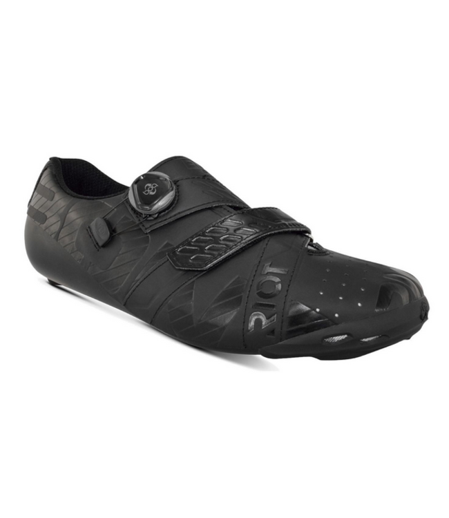BONT RIOT ROAD + BOA MATT BLACK/BLACK 40