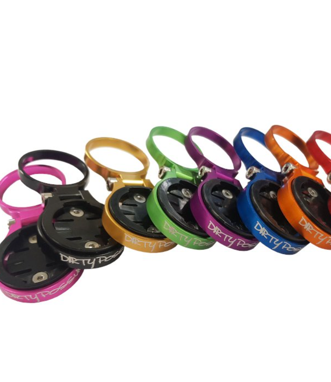 DIRTY POSSUM ADJUSTABLE GARMIN STEM MOUNT-PURPLE