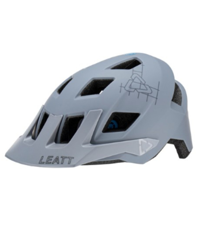 LEATT HELMET MTB ALLMTN 1.0 V23 TITANIUM LARGE 59-63cm