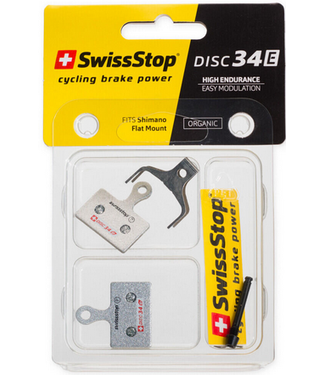SWISSSTOP SWISSSTOP BRAKE PAD 34E SHIMANO FLAT MOUNT ORGANIC