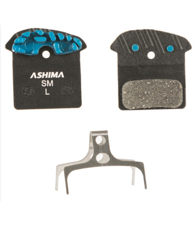 Ashima Disc Pad AD106 STR M985 Semi-metal compound, finned