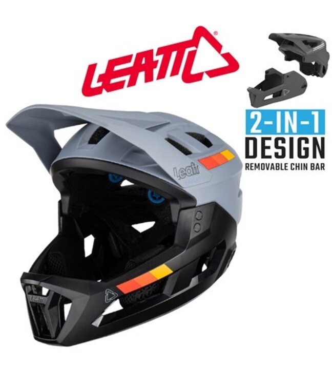 LEATT HELMET MTB ENDURO 2.0 V23 TITANIUM 59-63cm