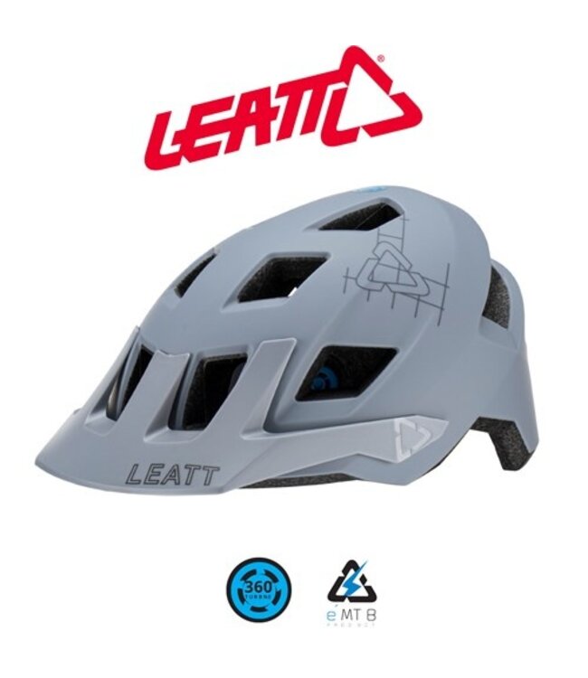 LEATT HELMET MTB ALLMTN 1.0 TITANIUM L 59-63cm