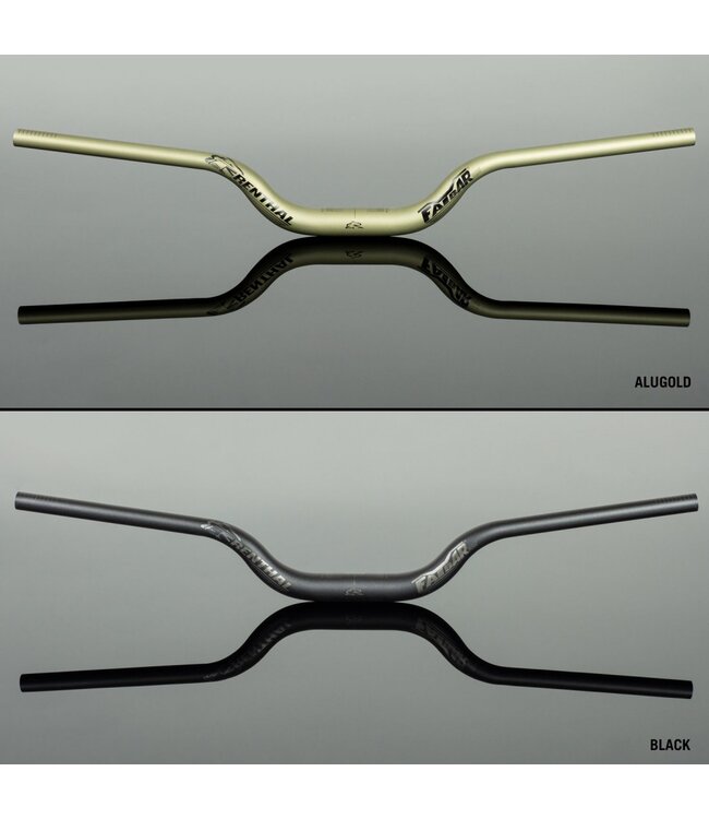 RENTHAL FATBAR 35 35mm X 820mm WIDE X 70mm RISE BLACK