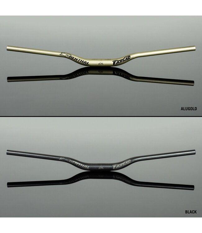 RENTHAL HBAR MTB - FATBAR LITE 35, 35MM X 760MM WIDE X 30MM RISE GOLD
