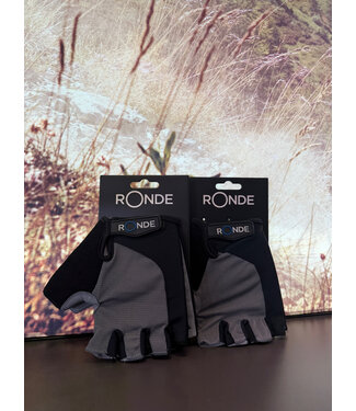 RONDE Ronde Gravel Cycling Glove Grey Short Finger
